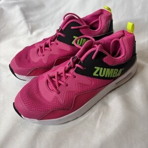 Zumba Women's Air Classic Dance Sneakers Size 9 In Vibrant Pink